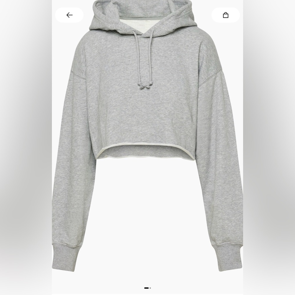 Aritzia - the constant crop hoodie